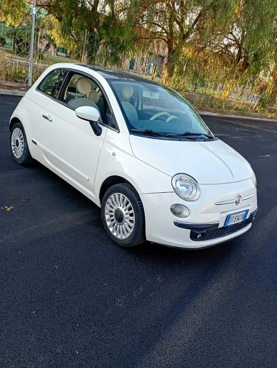 Usata Fiat 500 Lounge 75 CV (55 kW) 2009 Cabrio
