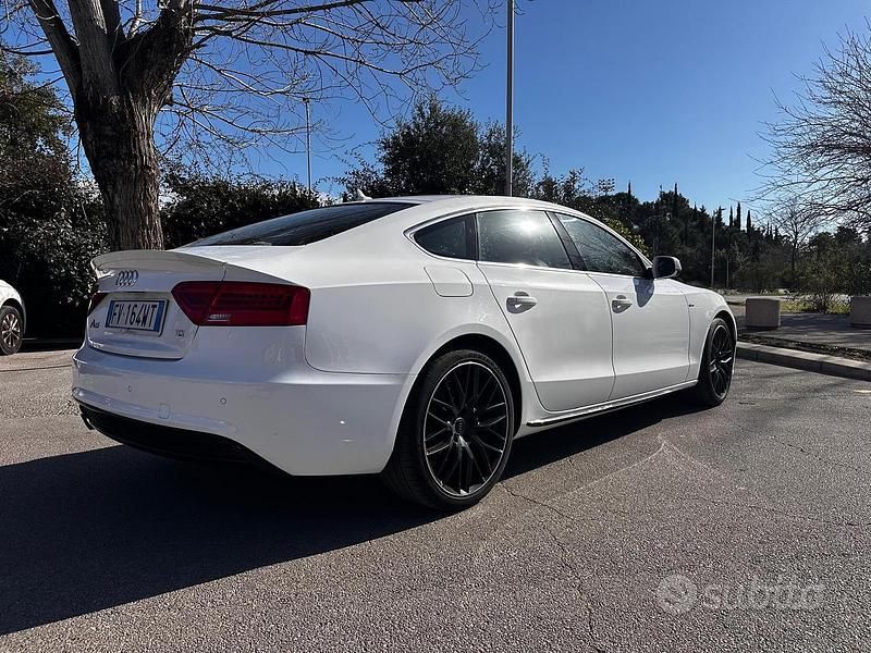 Usata Audi A5 S-Line 2016 Bianco Coupé