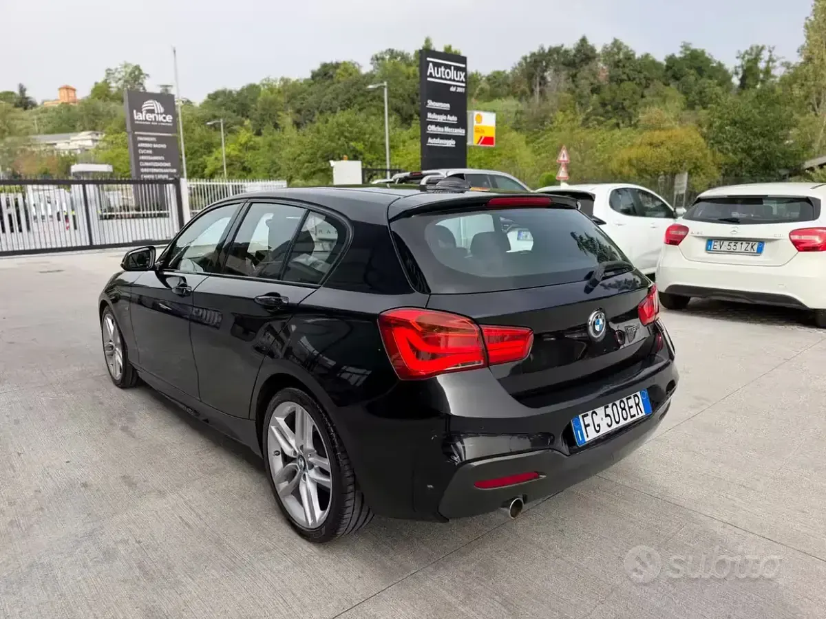 Usata BMW 116 M Sport 116 CV (85 kW) 2017 Nero Utilitaria