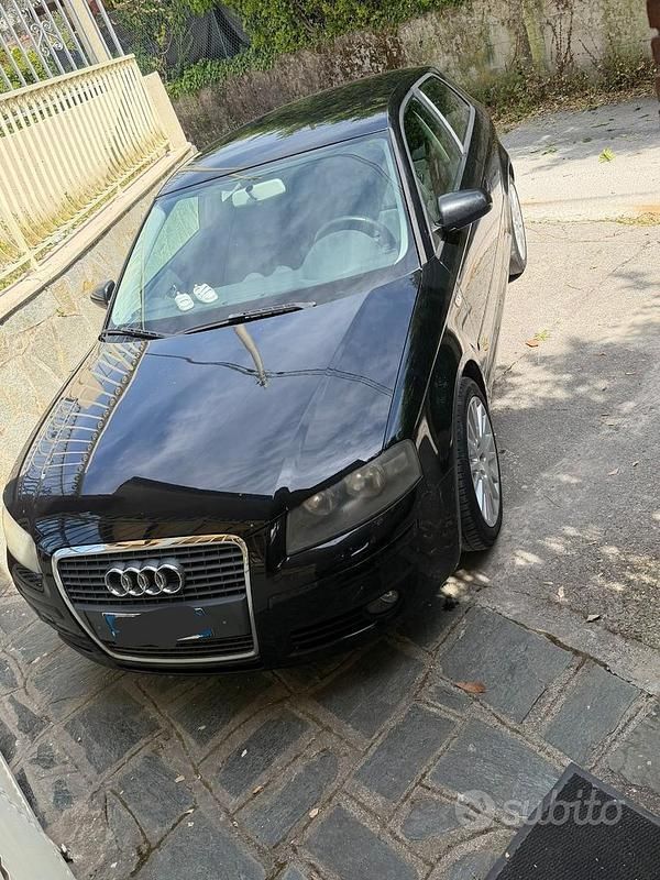 Usata Audi A3 140 CV (102 kW) 2008 Nero Utilitaria