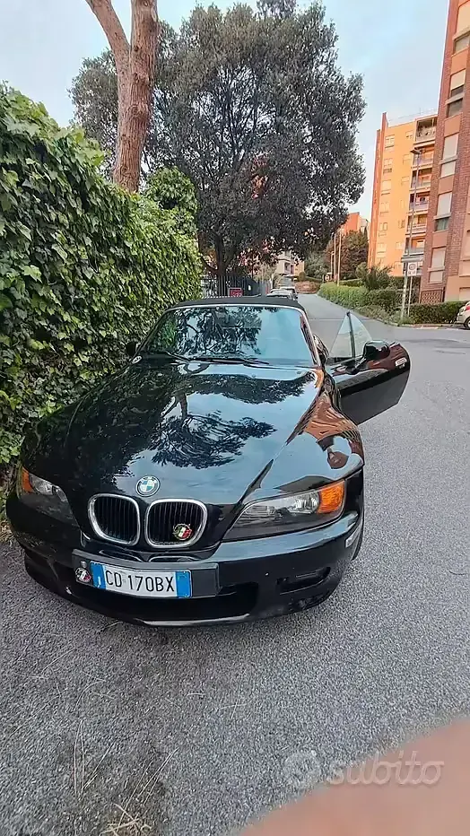 Usata BMW Z3 231 CV (169 kW) 2001 Nero Cabrio
