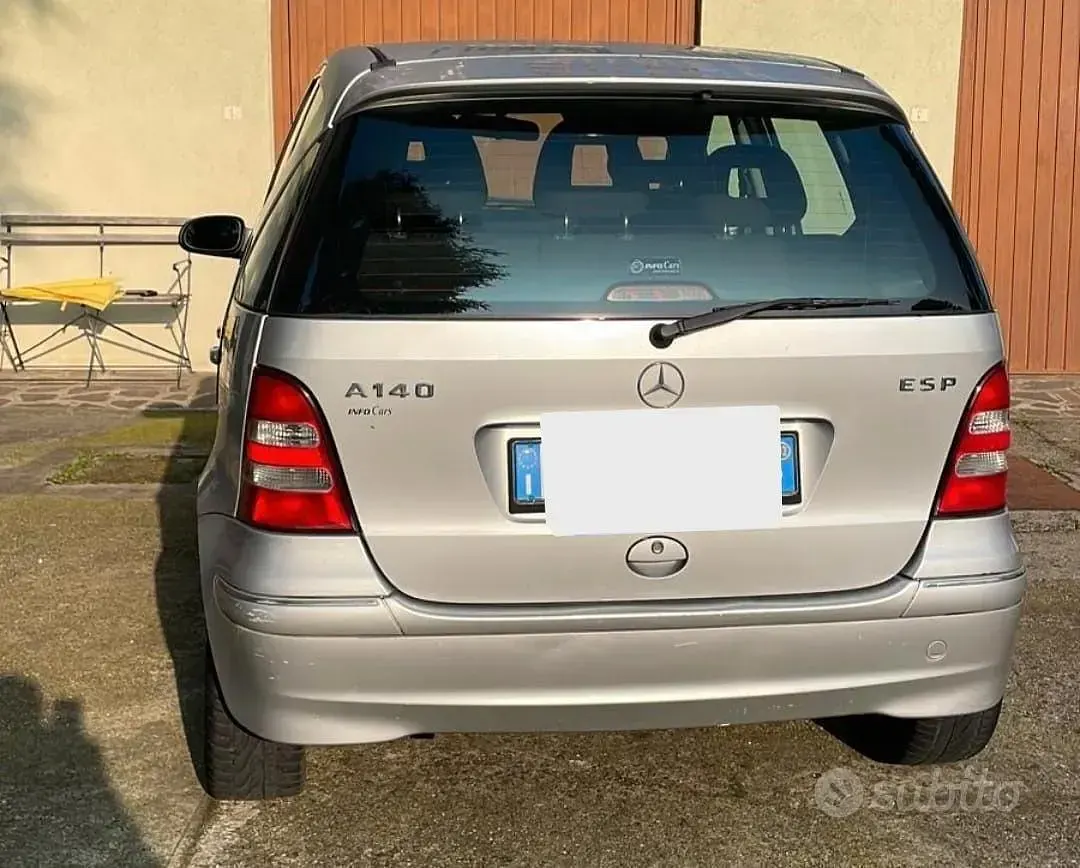 Usata Mercedes A140 Elegance 82 CV (60 kW) 2002 Grigio Berlina