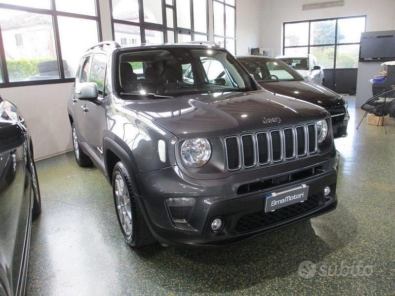 Usata Jeep Renegade Limited 131 CV (96 kW) 2023 Grigio scuro SUV