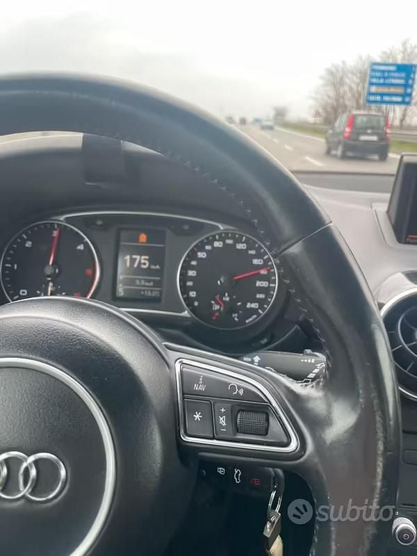 Usata Audi A1 Ambition 105 CV (77 kW) 2013 Nero Utilitaria