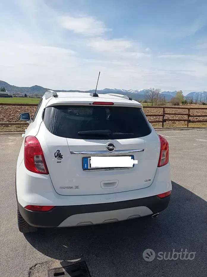 Usata Opel Mokka X 136 CV (100 kW) 2017 Bianco SUV