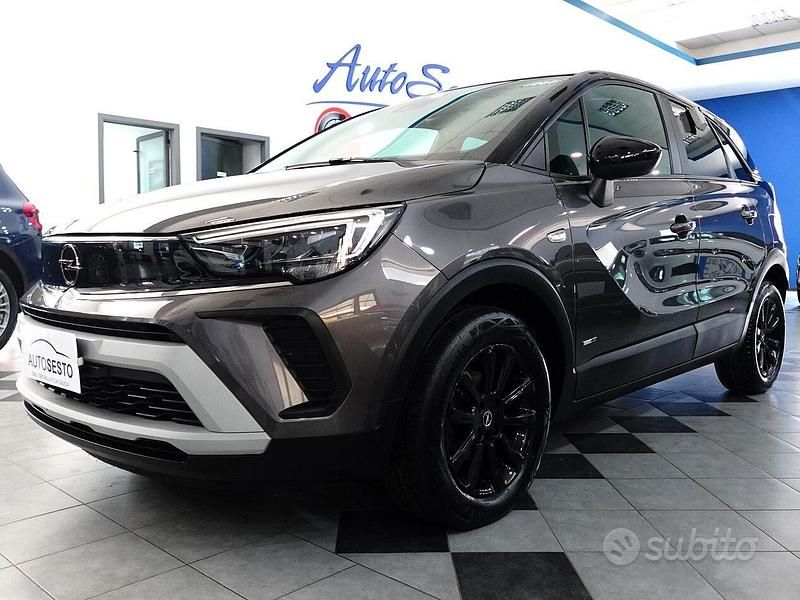 Usata Opel Crossland X Design & Tech 110 CV (80 kW) 2022 Grigio SUV