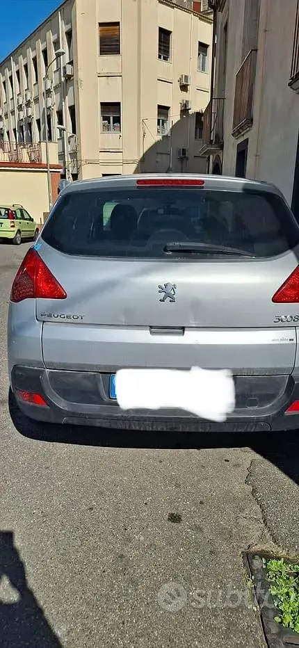 Usata Peugeot 3008 110 CV (80 kW) 2009 Grigio Station wagon