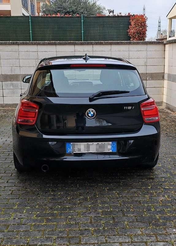 Brugt BMW 118 Sport Line 170 HK (125 kW) 2012 Sort Hatchback