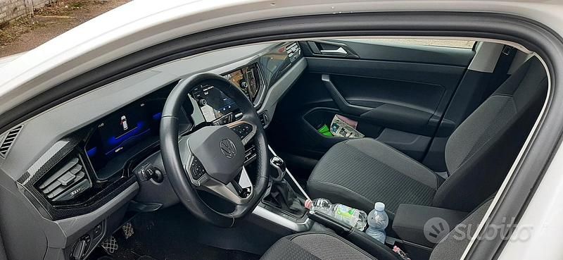 Usata VW Polo Life 95 CV (69 kW) 2022 Bianco Berlina