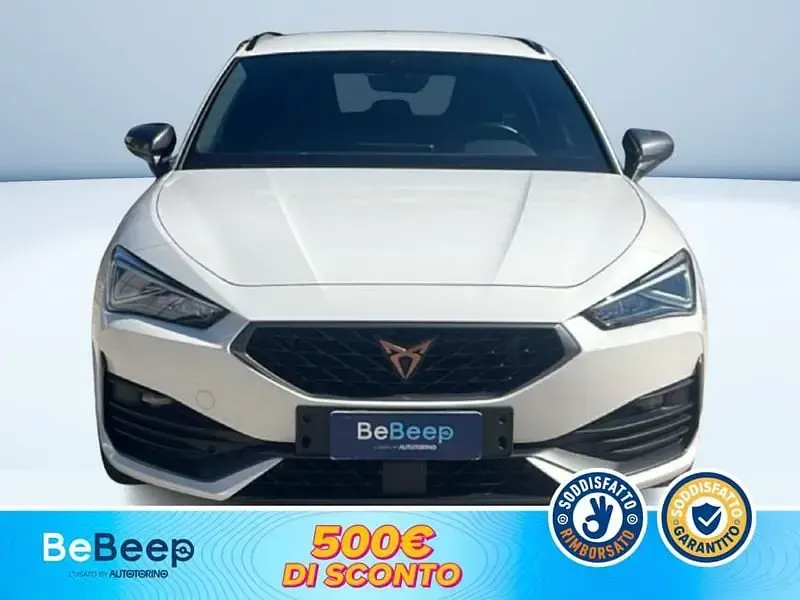 Usata Cupra Leon 150 CV (110 kW) 2024 Bianco pastello Station wagon