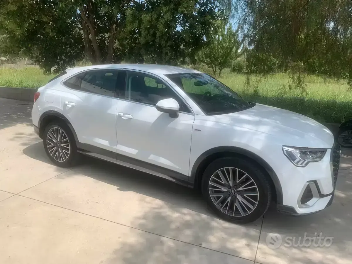 Usata Audi Q3 Sportback S-Line 150 CV (110 kW) 2023 Bianco SUV