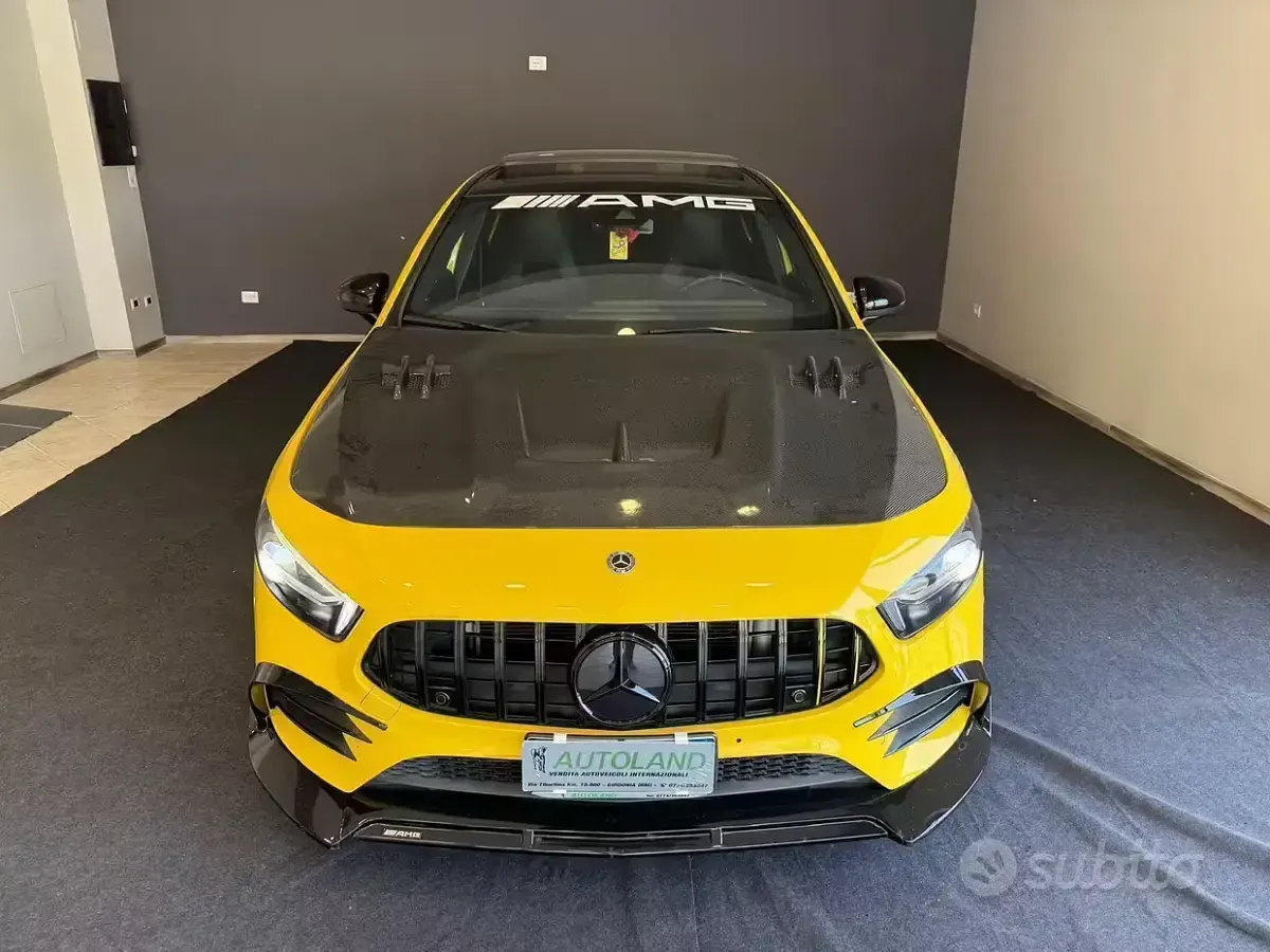 Usata Mercedes A35 AMG AMG 306 CV (225 kW) 2019 Giallo Berlina