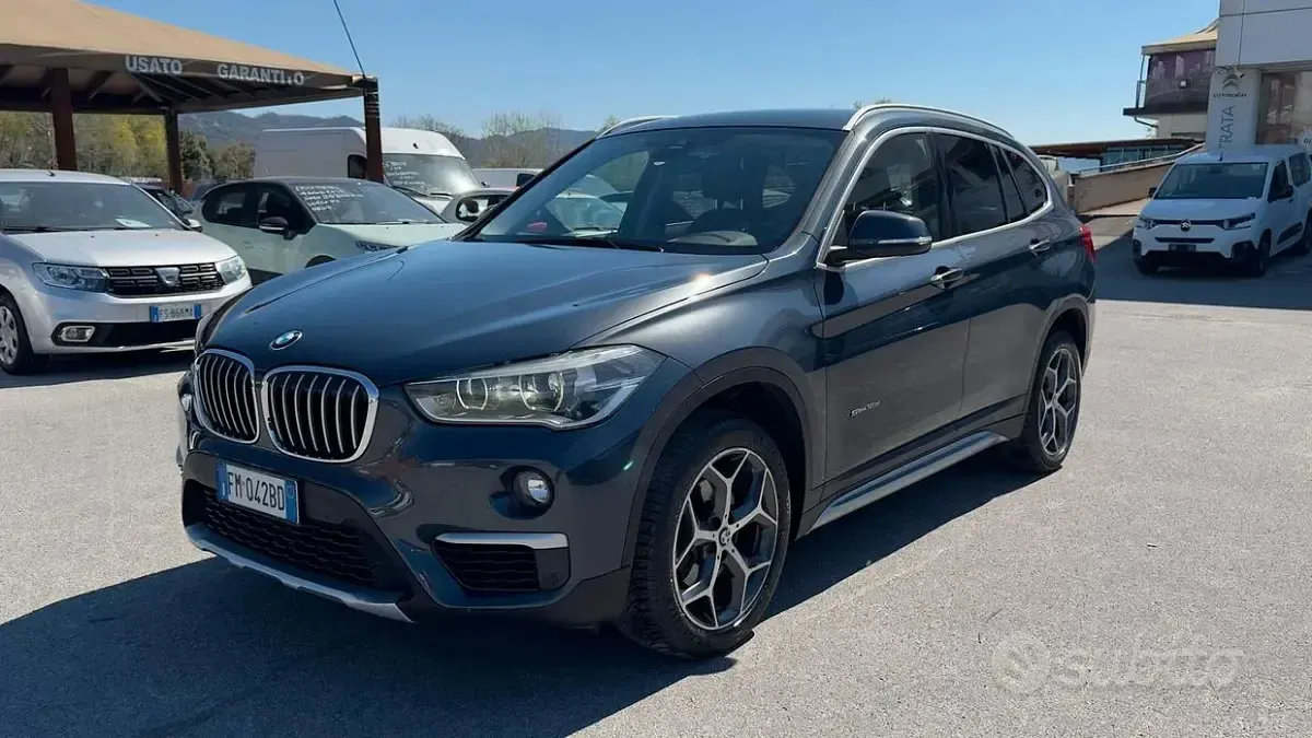 Usata BMW X1 M Sport 150 CV (110 kW) 2017 Grigio SUV