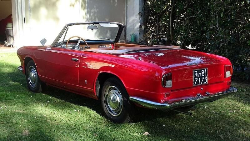 Usata Lancia Flavia 86 CV (63 kW) 1962 Rosso Cabrio