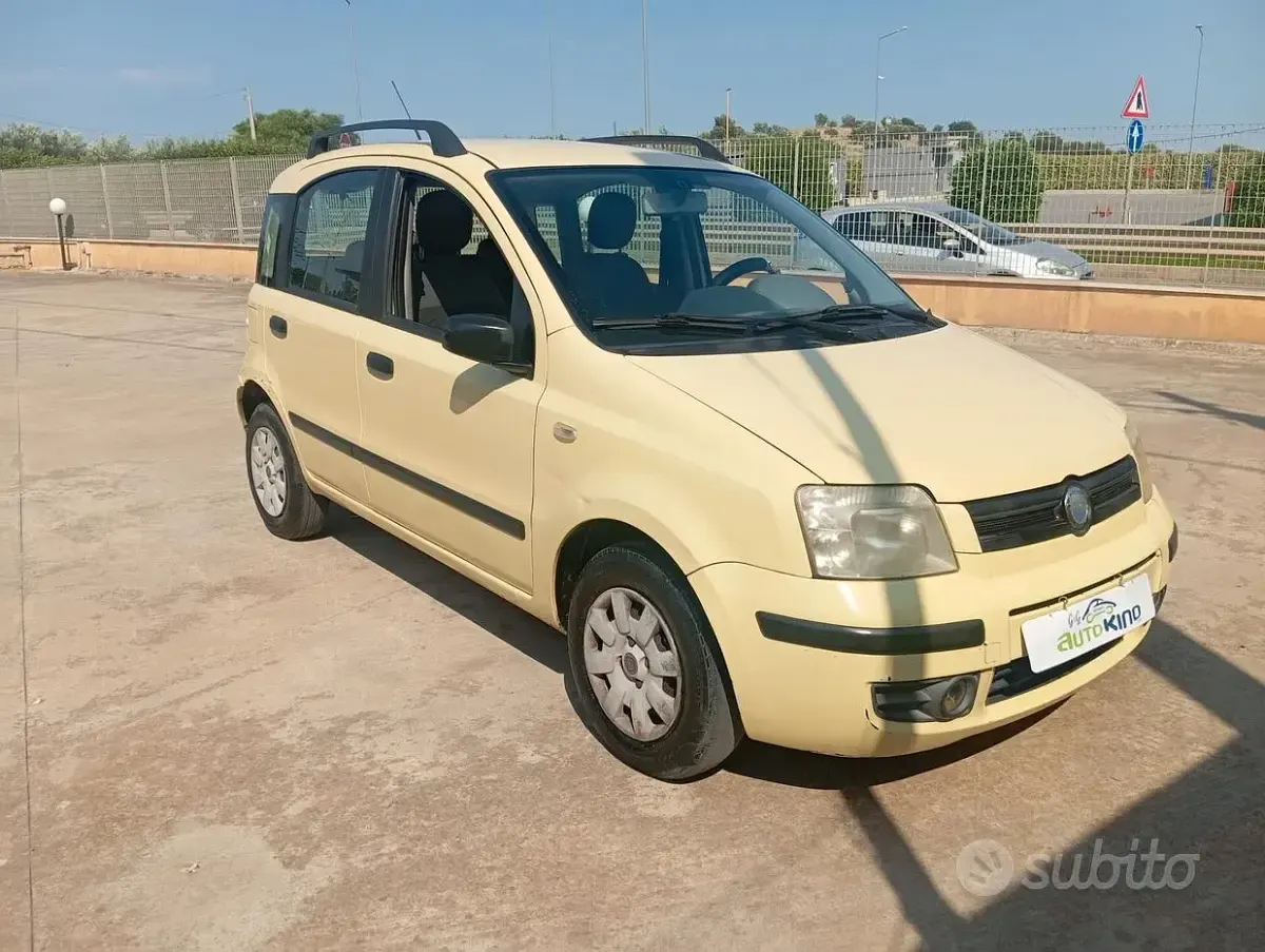 Usata Fiat Panda Dynamic 60 CV (44 kW) 2006 Giallo Utilitaria