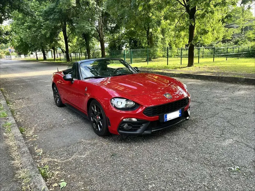 Usata Abarth 124 Spider 170 CV (125 kW) 2019 Rosso Cabrio