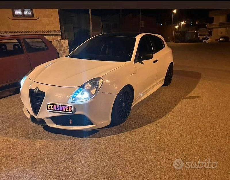 Usata Alfa Romeo Giulietta 170 CV (125 kW) 2011 Bianco Utilitaria