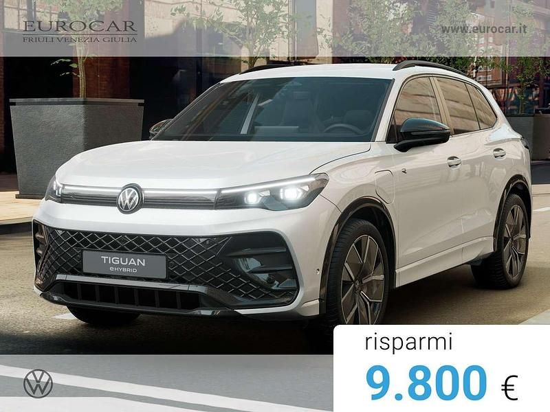 Nuova VW Tiguan R-line Plus 204 CV (150 kW) 2026 Oryx white perlato SUV