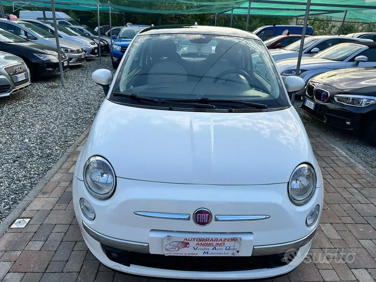 Usata Fiat 500 69 CV (50 kW) 2011 Bianco Berlina