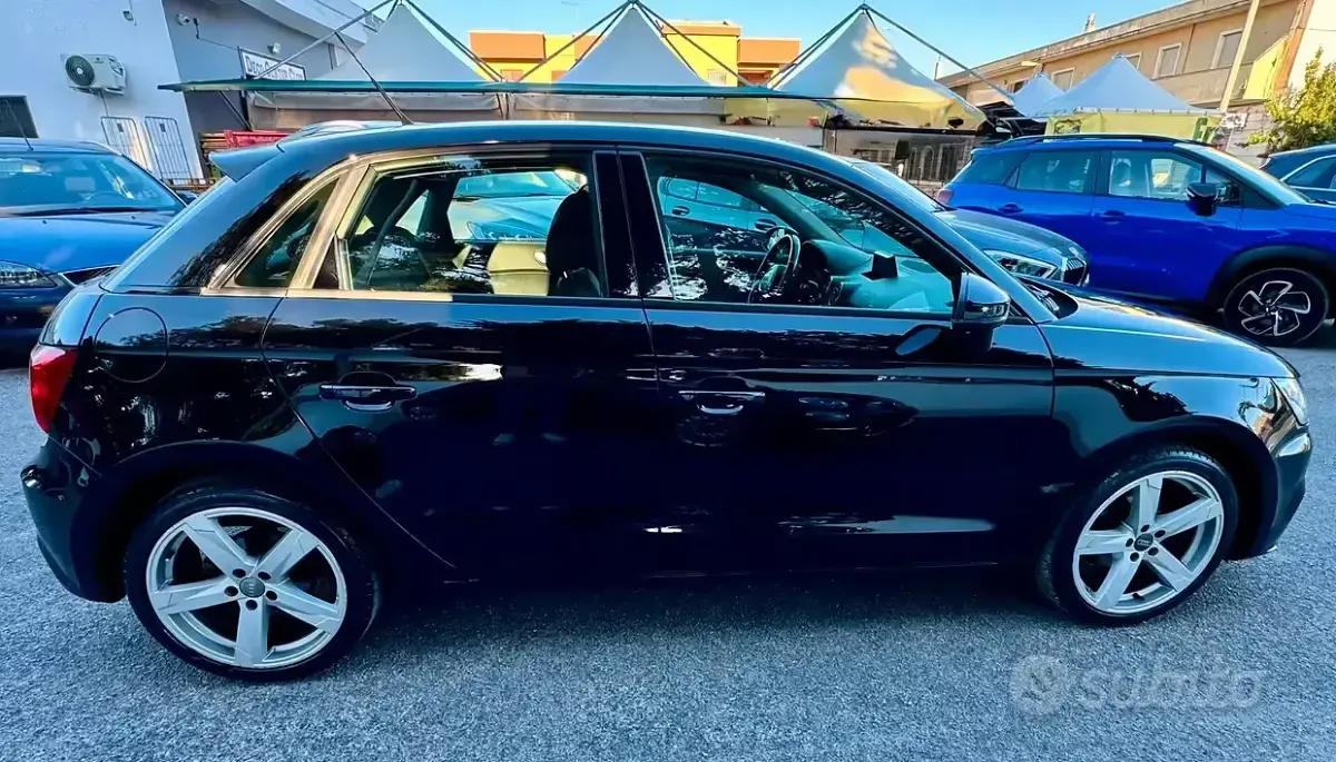 Usata Audi A1 Sportback Sport 95 CV (69 kW) 2015 Nero Utilitaria