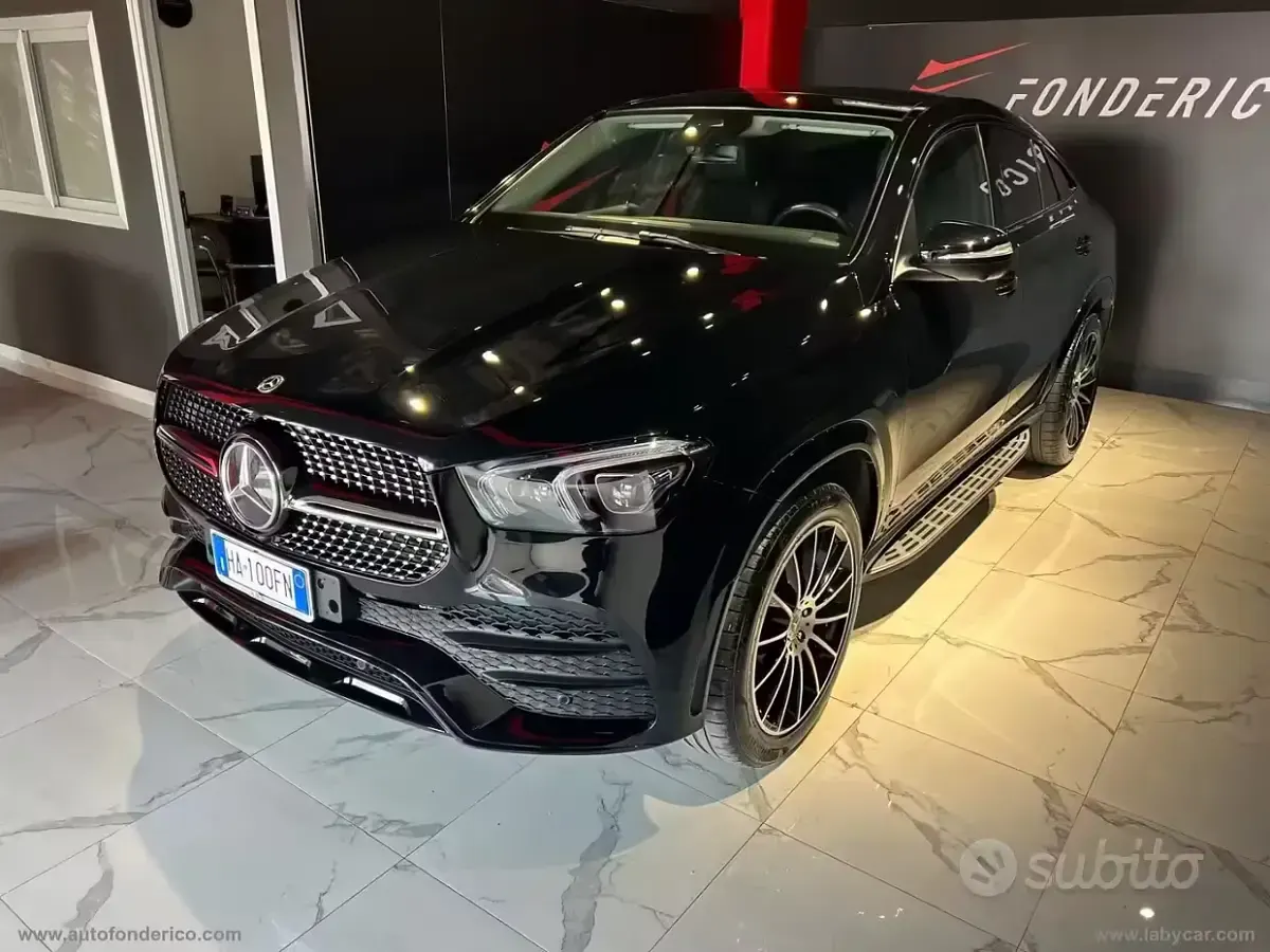Usata Mercedes GLE300 Premium Plus 272 CV (200 kW) 2022 Nero Coupé
