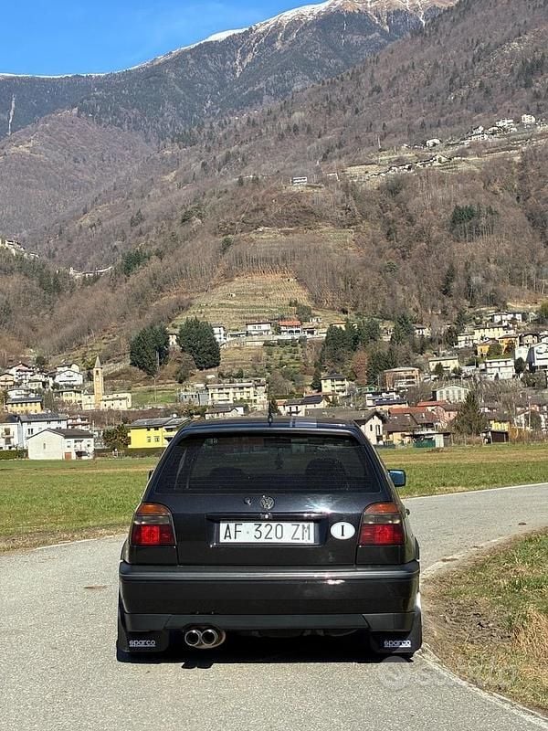 Usata VW Golf III Edition 116 CV (85 kW) 1995 Nero Berlina