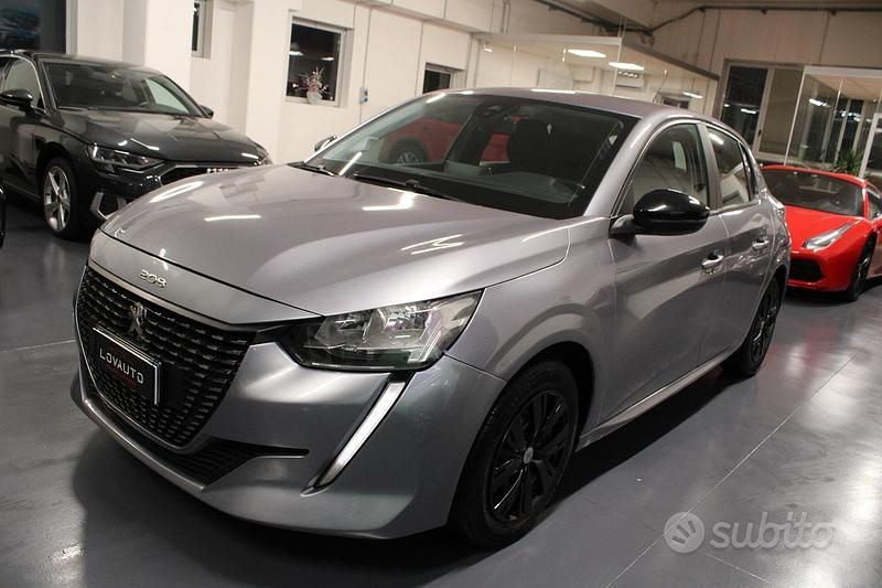 Usata Peugeot 208 Allure 102 CV (75 kW) 2022 Grigio Utilitaria