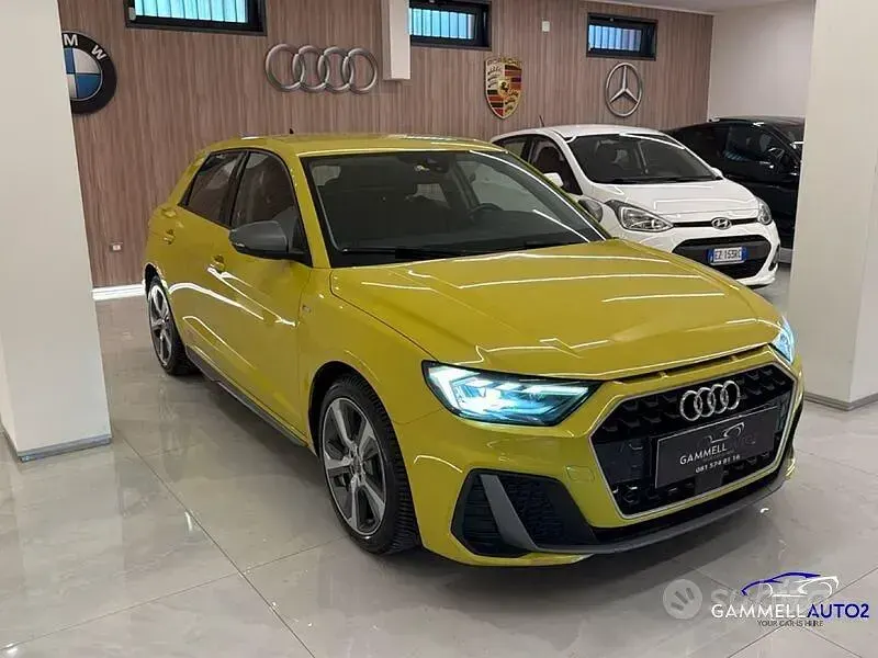 Usata Audi A1 Sportback S-Line 200 CV (147 kW) 2019 Giallo Utilitaria