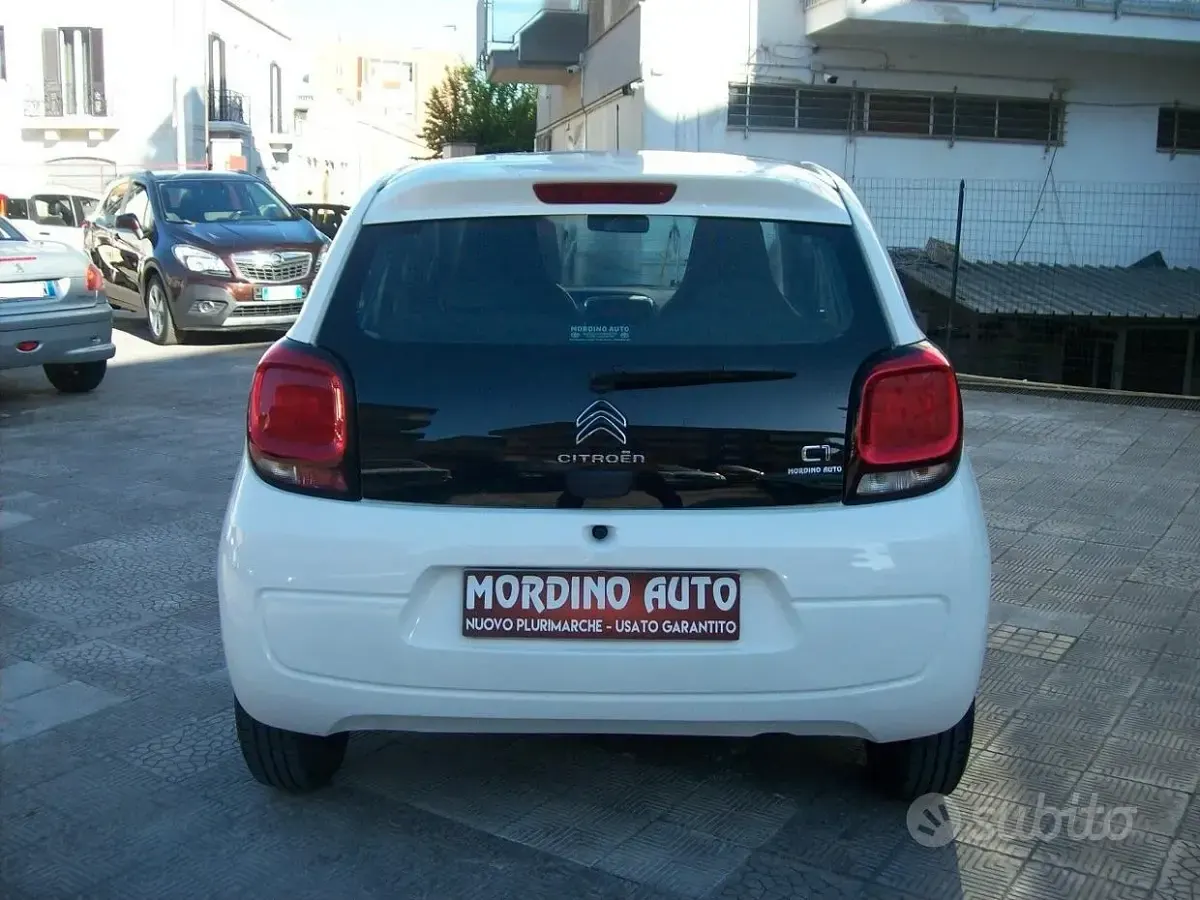 Second-hand Citroën C1 Feel 72 CP (52 kW) 2020 Alb Hatchback