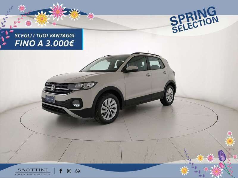 Ascot grey Usata 2022 VW T-Cross Style SUV | 14.900 € (Ottimo prezzo) - Immagine 1/4