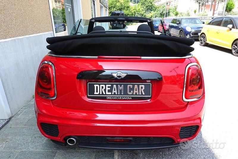 Usata Mini Cooper D Cabriolet 116 CV (85 kW) 2017 Rosso Cabrio