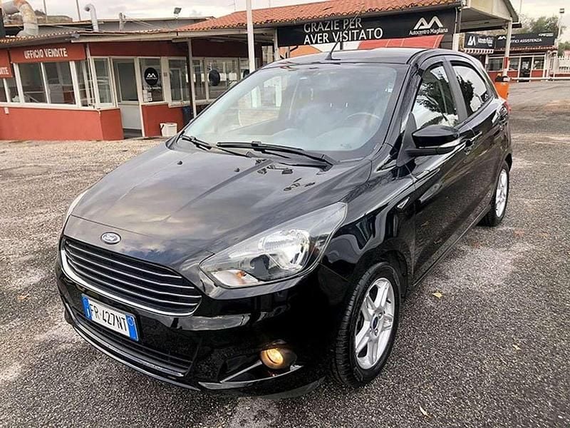 Usata Ford Ka Ultimate 86 CV (63 kW) 2018 Nero Berlina