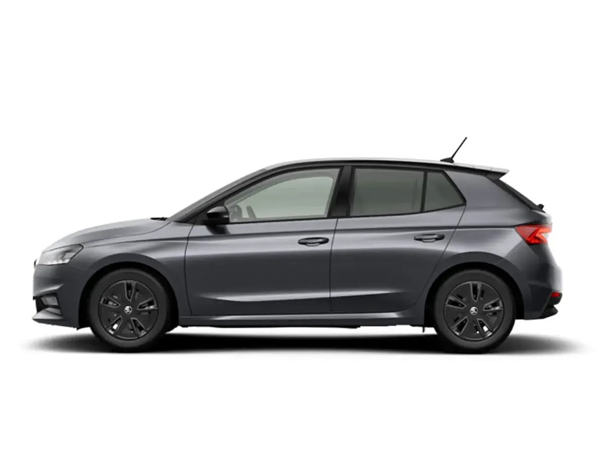 Nuova Skoda Fabia 116 CV (85 kW) 2026 Grigio graphite metallizzato nero tulipa Utilitaria