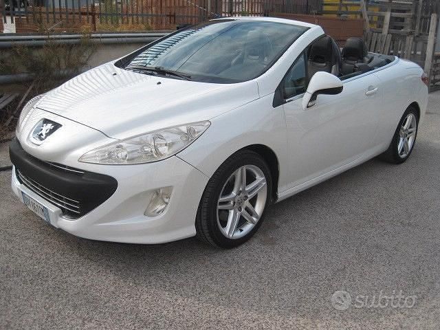 Usata Peugeot 308 CC 136 CV (100 kW) 2009 Bianco Cabrio