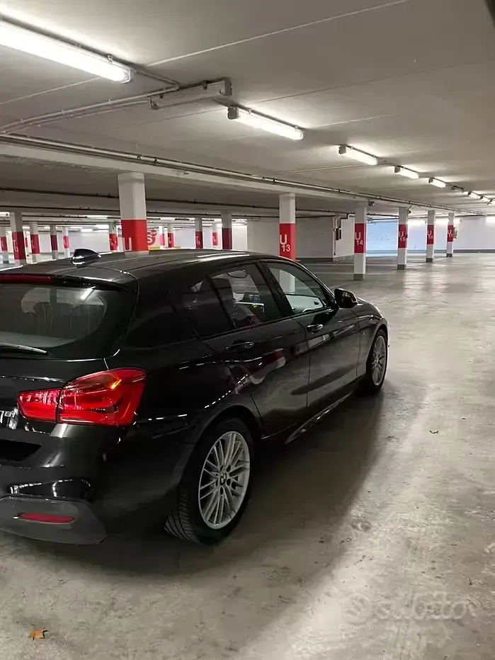 Usata BMW 118 M Sport 136 CV (100 kW) 2018 Nero Utilitaria