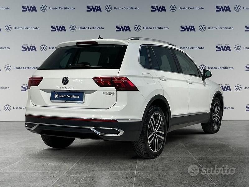Usata VW Tiguan Elegance 245 CV (180 kW) 2021 Bianco SUV
