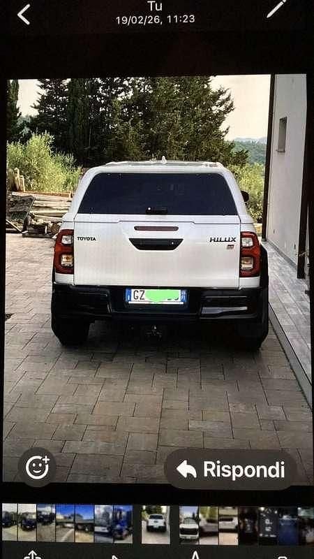 Usata Toyota HiLux Sport 204 CV (150 kW) 2025 Bianco Pick-up