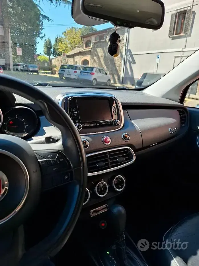 Usata Fiat 500X 140 CV (102 kW) 2015 Rosso SUV