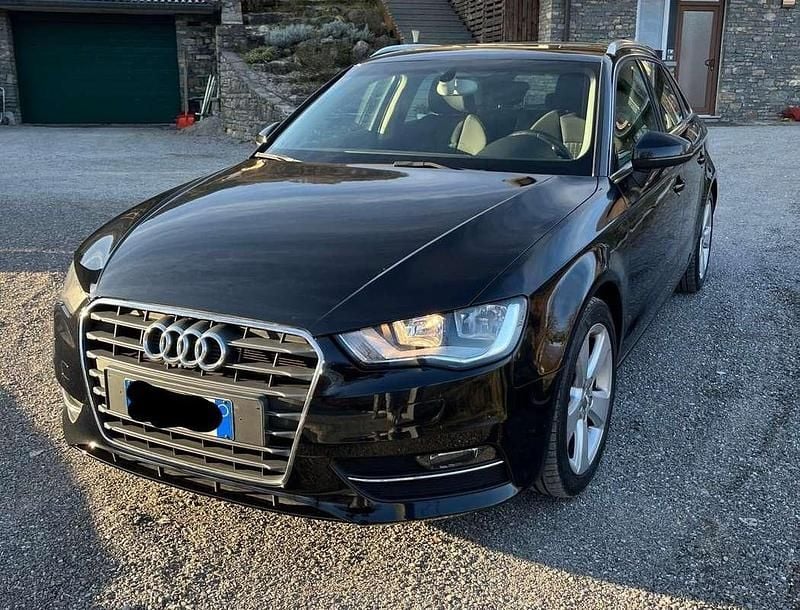 Usata Audi A3 Ambiente 105 CV (77 kW) 2013 Nero Berlina