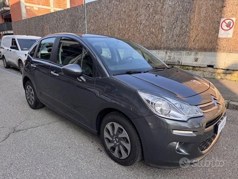 Usata Citroën C3 82 CV (60 kW) 2014 Grigio scuro Berlina