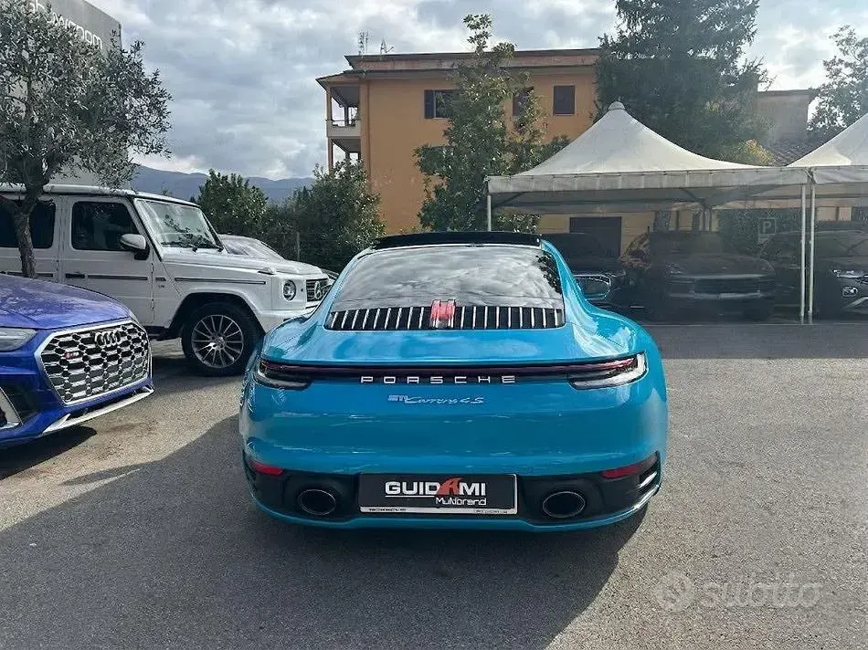 Usata Porsche 911 Carrera 4S 450 CV (330 kW) 2019 Bluazzurro Coupé