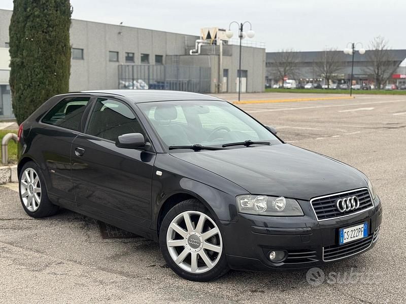 Usata Audi A3 S-Line 140 CV (102 kW) 2004 Nero Utilitaria