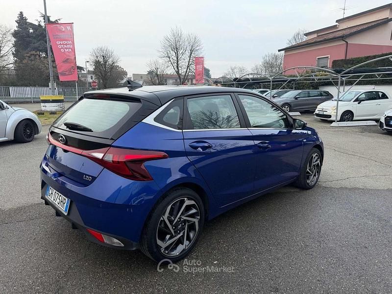 Brugt Hyundai i20 101 HK (74 kW) 2021 Blå Sedan