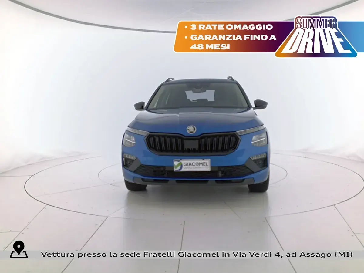Usata Skoda Kamiq 116 CV (85 kW) 2025 Blu race metallizzato SUV