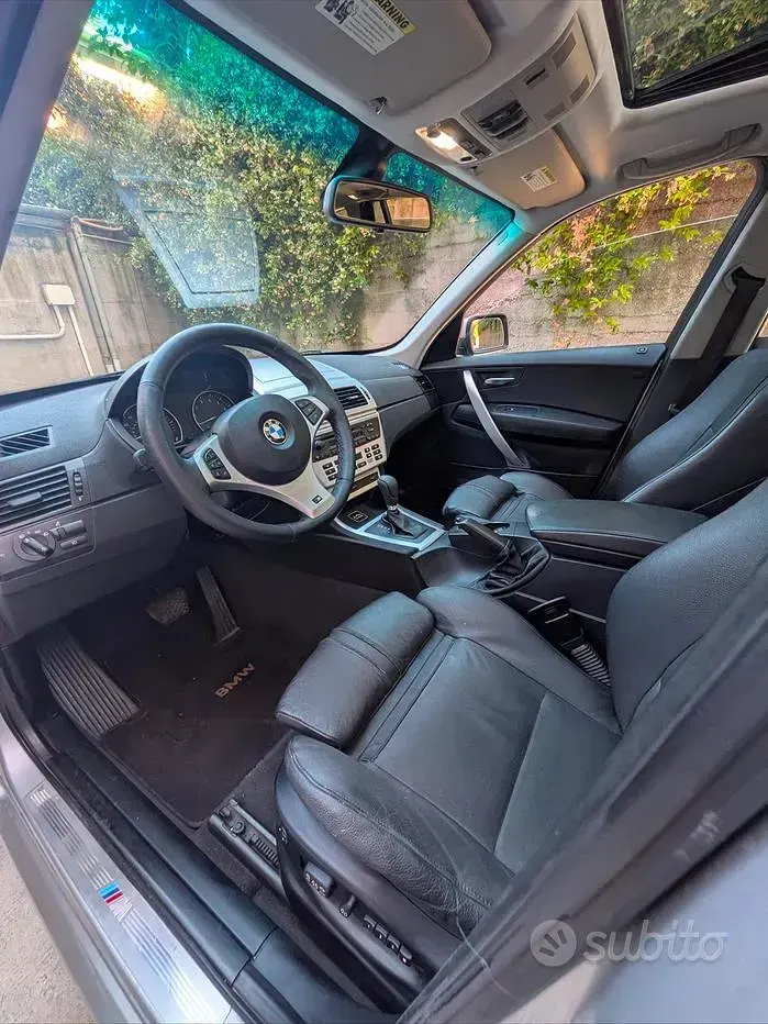 Usata BMW X3 Efficient Dynamics 231 CV (169 kW) 2006 Grigio SUV
