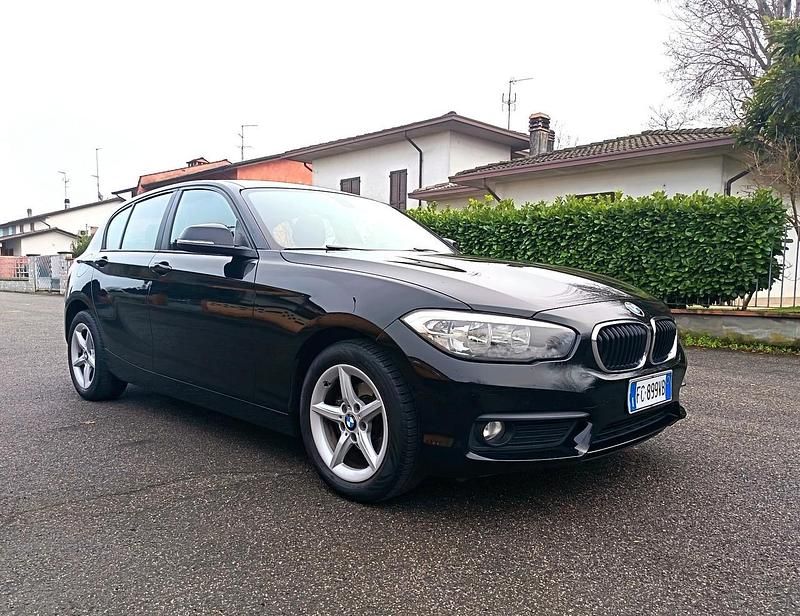 Usata BMW 114 Sport Line 95 CV (69 kW) 2016 Nero Utilitaria