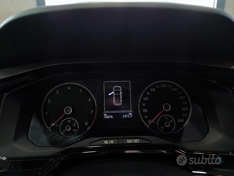 Usata VW Polo Comfortline 95 CV (69 kW) 2020 Nero Utilitaria