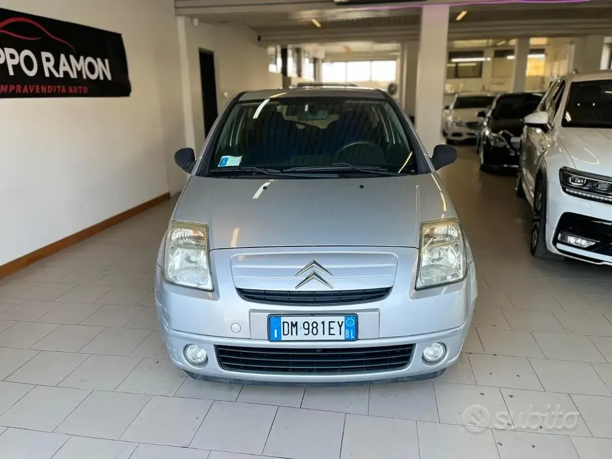 Usata Citroën C2 68 CV (50 kW) 2008 Grigio Utilitaria