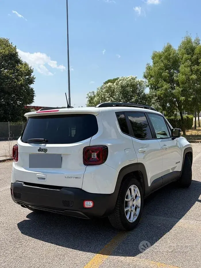Usata Jeep Renegade Limited 130 CV (95 kW) 2021 Bianco SUV