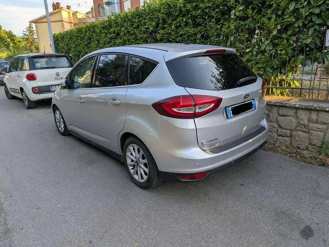 Usata Ford C-MAX Titanium 125 CV (91 kW) 2017 Argento Monovolume